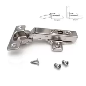 Image of GTV Soft Close Kitchen Clip-on Door Hinge Full Overlay 35mm with Screws 35mm, Pa