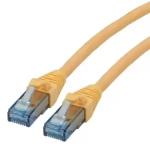 Image of Roline 21.15.2721 Patch Cord, Rj45 Plug, Cat6A, 1M, Yellow