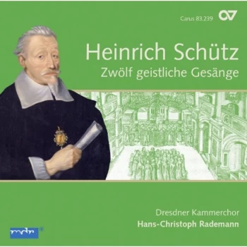 Image of Heinrich Schutz - Heinrich Sch&uuml;tz: Zwolf Geistliche Gesange CD