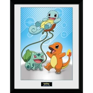 Image of Pokemon Kanto Starters Collector Print