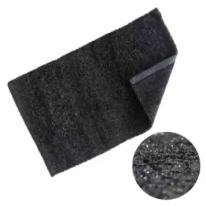 Image of Crossland Grove Emma Barclay Twinkle Supersoft Bathmat - 50X80Cm Black
