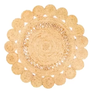 Image of Sass & Belle Jute Flower Rug