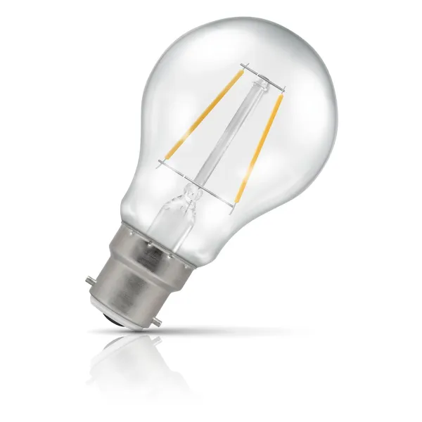 Image of Crompton Lamps LED GLS 4.2W B22 Filament Warm White Clear (40W Eqv)