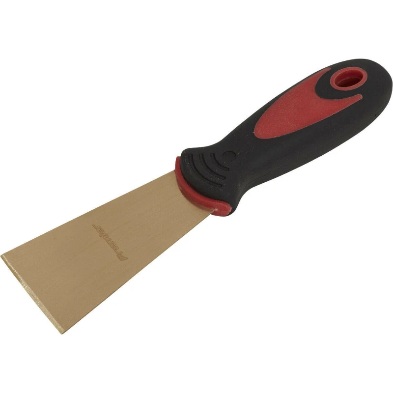 Image of Loops Decorators Scraper - 50 x 200mm - Non-Sparking - Die Forged - Beryllium Copper Copper