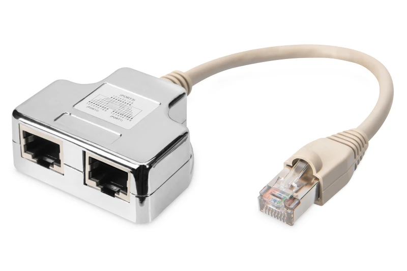 Image of Digitus Patch Cable Adapter. CAT 5e. shielded - 1:1