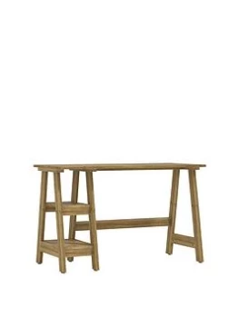 Image of Lpd Furniture Tiva Workstation Desk - Oak