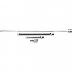 Image of Draper 4 Piece 1/2" Square Drive Extension Bar Set 1/2"