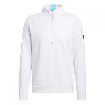 Image of adidas EQT Half Zip Pullover Mens - White