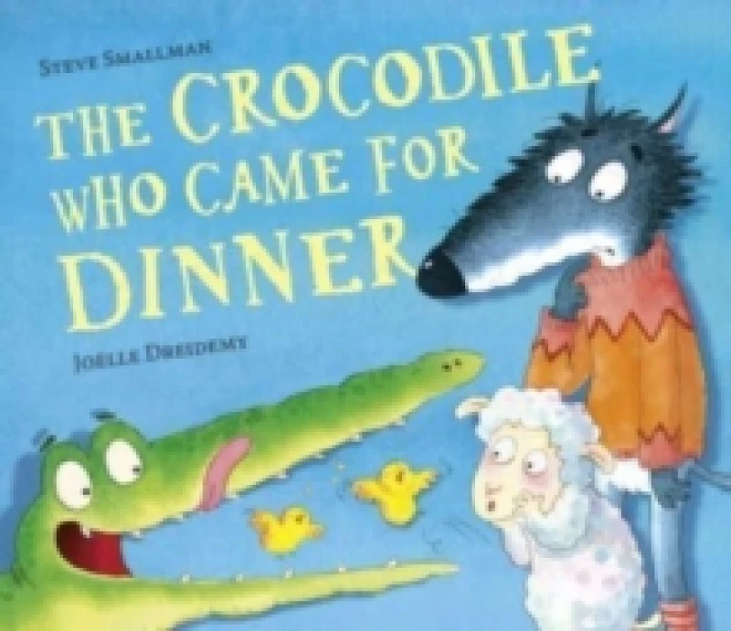 Image of Steve Smallman The Crocodile Who Came for Dinner Book Multi unisex