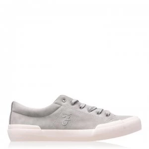 Image of Farah Vintage Dallas Trainers - Grey