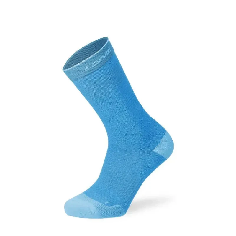 Image of Socks Lenz Merino 1 Mid Bleu Unisex 35/38