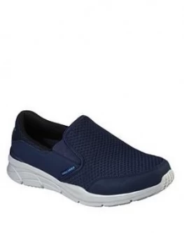 Image of Skechers Equalizer 4.0 Persisting Slip On Trainer - Navy