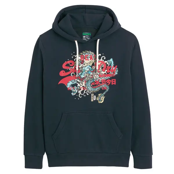 Image of Tokyo Vintage Logo Hoodie in Cotton Mix