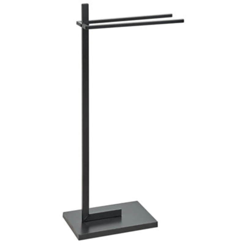 Image of Beliani Modern Towel Stand Selva Metal Black