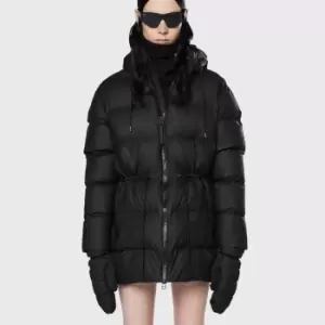 Image of Rains Quilted Shell Puffer Jacket - M