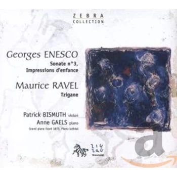 Image of Patrick Bismouth - Sonata No. 3/tzigane (Bismuth, Gaels) CD