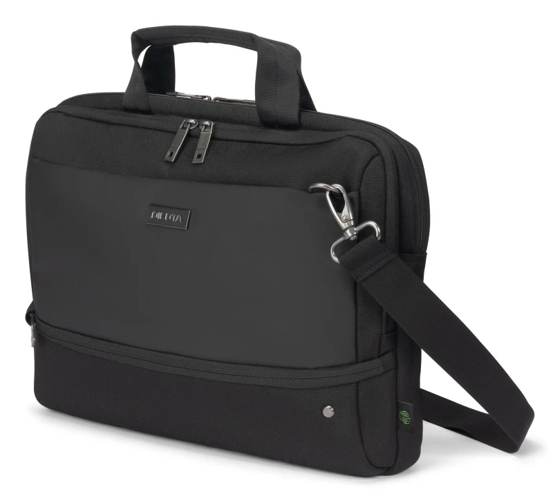 Image of Dicota DICOTA D32172-RPET laptop case 35.6cm (14") Briefcase Black D32172-RPET