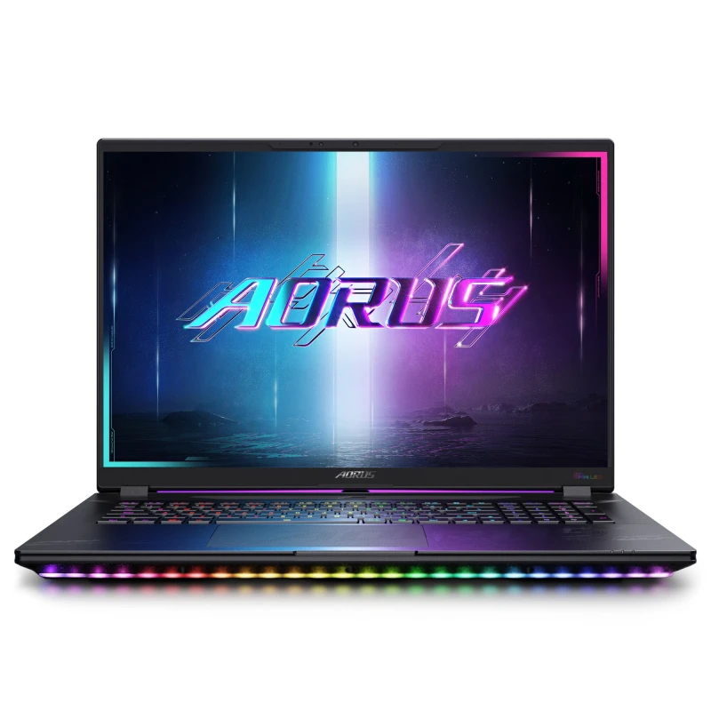 Image of Gigabyte Gigabyte AORUS MASTER 18 BZH Gaming Laptop - 18.0“, 240Hz WQXGA, Intel Core 275HX, NVIDIA RTX 5090 GPU, 32GB DDR5 5600MHz, 2 x Gen4 1TB SDD,