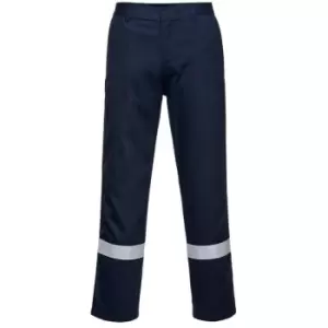 Image of Portwest BZ14NARXL - sz XL Bizweld Iona Trouser - Navy - Navy
