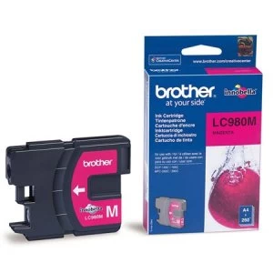 Image of Brother LC980 Magenta Ink Cartridge