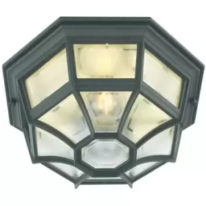 Image of Elstead - 1 Light Outdoor Wall Lantern Light Black IP44, E27