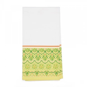 Image of Lemon Henna Tea Towel