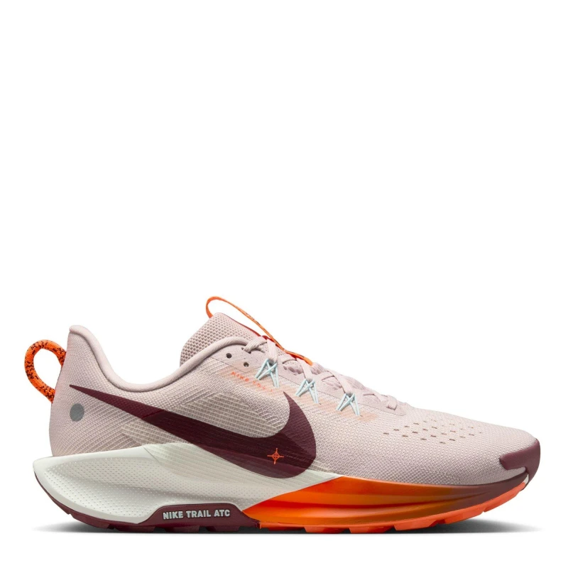 Image of Nike ReactX Pegasus Trail 5 Mens Running Shoes Silt Red/Tm Red male 8.5 (43)