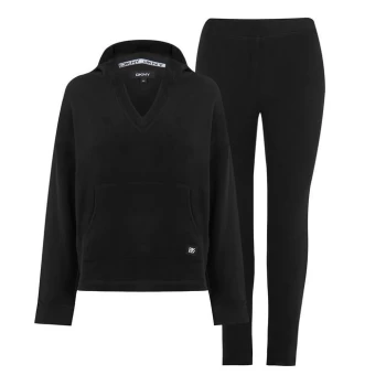 Image of DKNY Cozy Top/Legging Set - Black 001