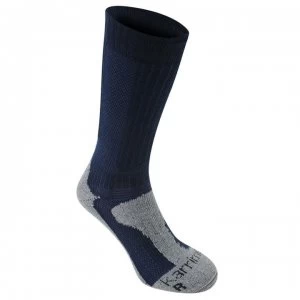 Image of Karrimor Merino Fibre Midweight Walking Socks Ladies - Navy/Grey