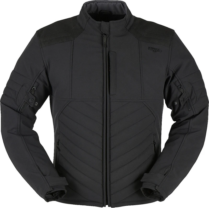 Image of Furygan Ice Track Motorcycle Textile Jacket, black, Size 3XL for Men