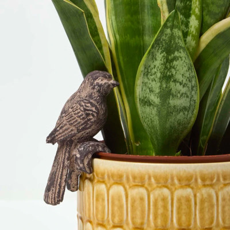 Image of Homescapes Bird Pot Hanger Decoration