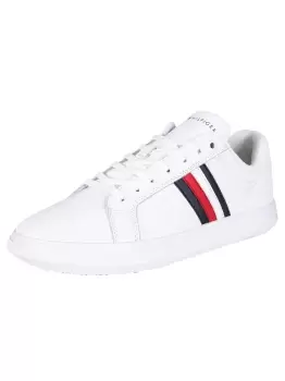 Image of Corporate Cup Leather Stripes Trainers