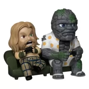 Image of Avengers: Endgame Mini Egg Attack Figure Bro Thor & Korg Game Time heo EMEA Exclusive 8 cm