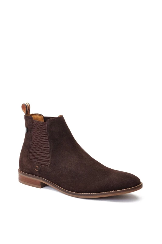 Image of Base London Base London Men Virgil Chelsea Boot in Brown Size: 6 Brown 6 Male 5038538361480