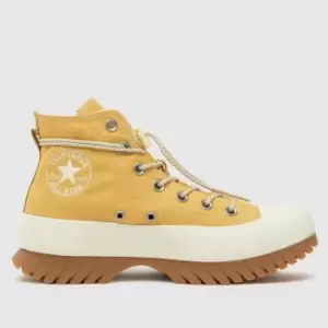 Image of Converse Ctas Lugged 2.0 Trainers In Gold