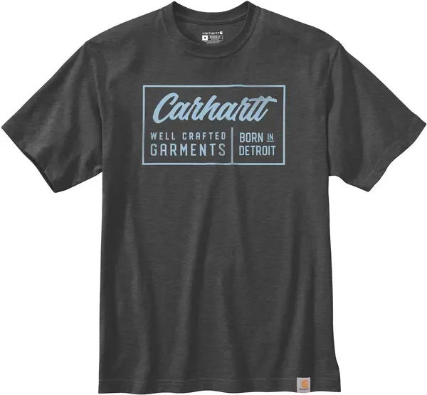 Image of Carhartt Crafted Graphic T-Shirt, grey, Size S