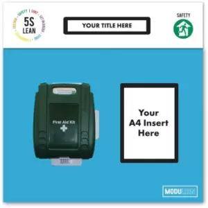 Image of Shadow Board for First Aid Blue