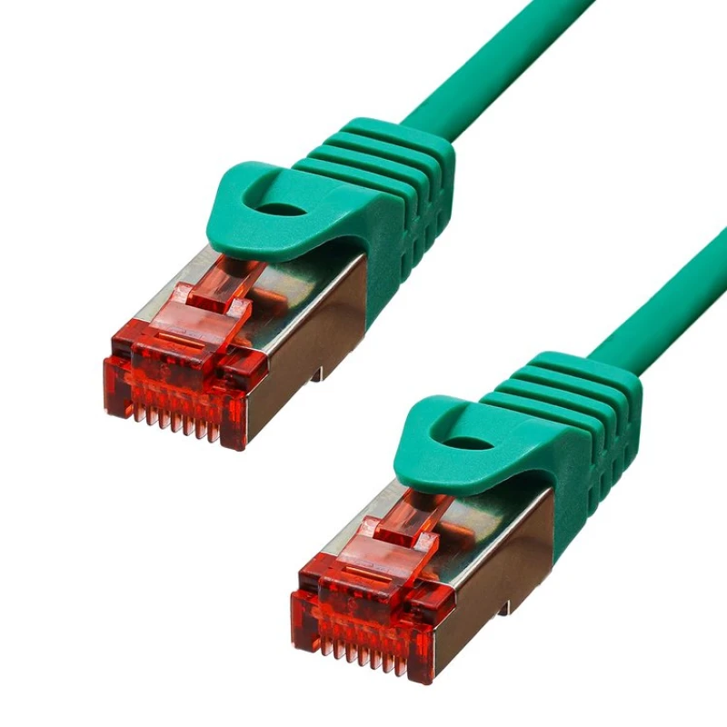 Image of ProXtend CAT6 F/UTP CU LSZH Ethernet Cable Green 7m
