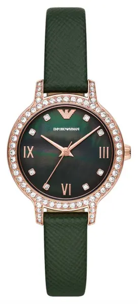Image of Emporio Armani AR11577 Womens (32mm) Green Dial / Green Watch