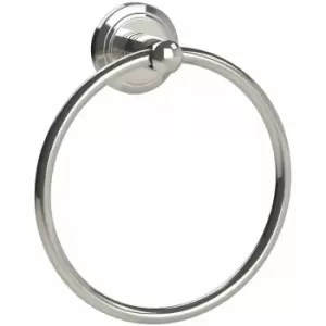 Image of Miller Oslo Towel Ring Polished Nickel