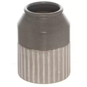 Image of Mason Collection Grey Ceramic Olpe Vase