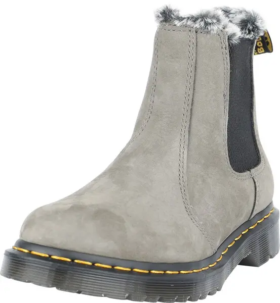 Image of Dr. Martens 2976 Leonore - Nickel Grey Milled Nubuck WP Boot grey EU37 Women