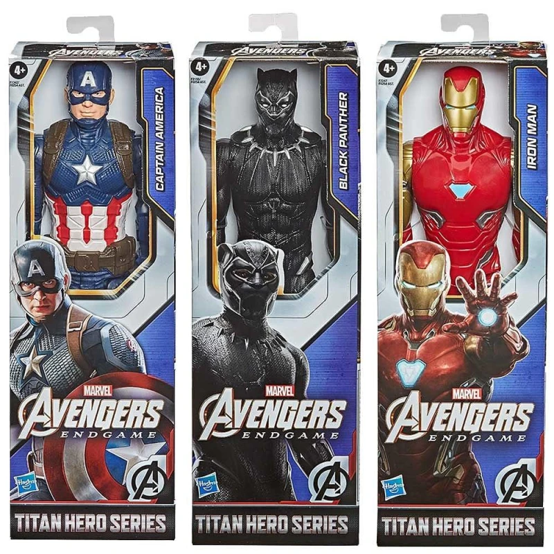 Image of Marvel Marvel Avengers: Titan Hero Figure - Black One Size