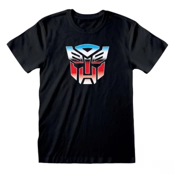 Image of Transformers - Autobot Logo Unisex Medium T-Shirt - Black