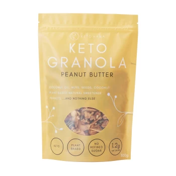 Image of Keto Hana Keto Friendly Granola - Peanut Butter 300g