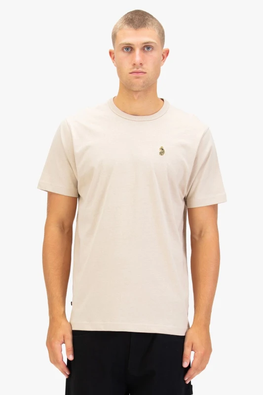 Image of Luke 1977 Luke 1977 Men Traff 1000 T-Shirt in Stone Size: X-Large Stone XL Male 5063494115198