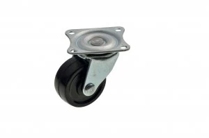 Image of Wickes Castor Wheel with Plate - 40mm Pack of 4