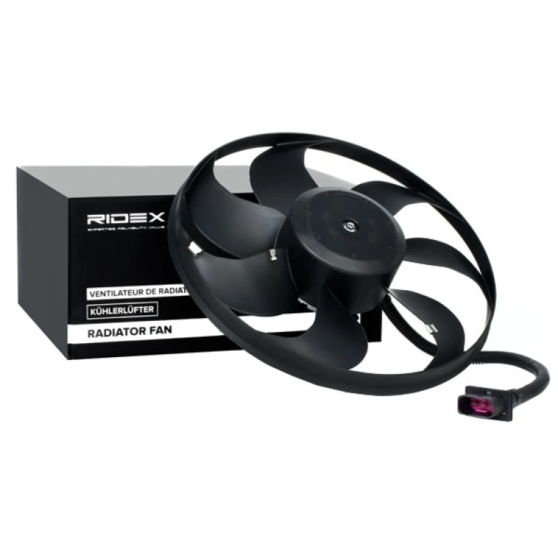 Image of RIDEX 508R0016 Cooling Fan Ø: 345mm, without radiator fan shroud Fan,radiator (508)