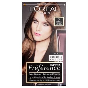 Image of Preference Infinia 5 Palma Natural Light Brown Hair Dye Brunette