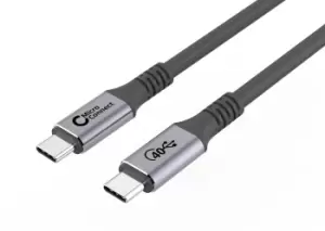 Image of Microconnect USB4CC1 USB cable 1.2 m USB4 Gen 3x2 USB C Black